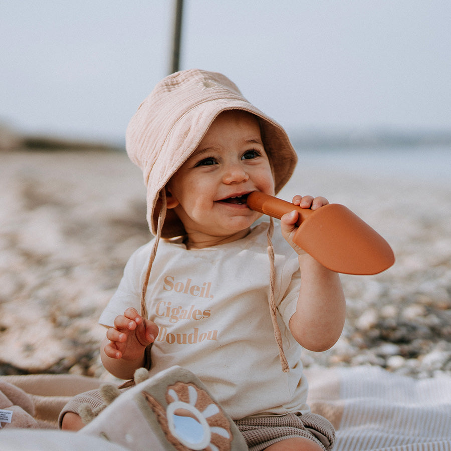 T-shirt bébé - Soleil, Cigales et Doudou Mistralou