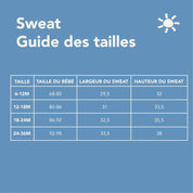 Sweat bébé toulon - Minot de la rade Mistralou
