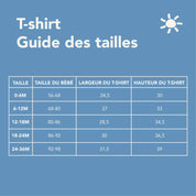 T-shirt bébé - Marin d'eau douce Mistralou