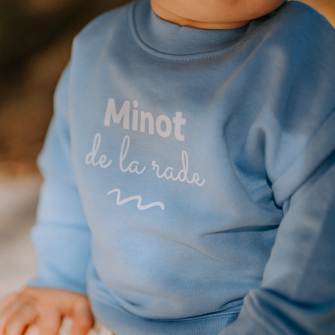 Sweat bébé toulon - Minot de la rade Mistralou