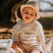 Sweat bébé - Pitchoun au grand coeur Mistralou