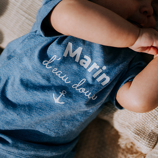 T-shirt bébé - Marin d'eau douce Mistralou