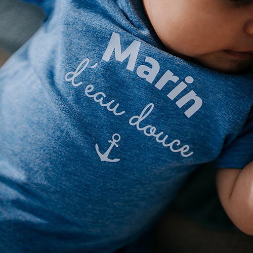 T-shirt bébé - Marin d'eau douce Mistralou